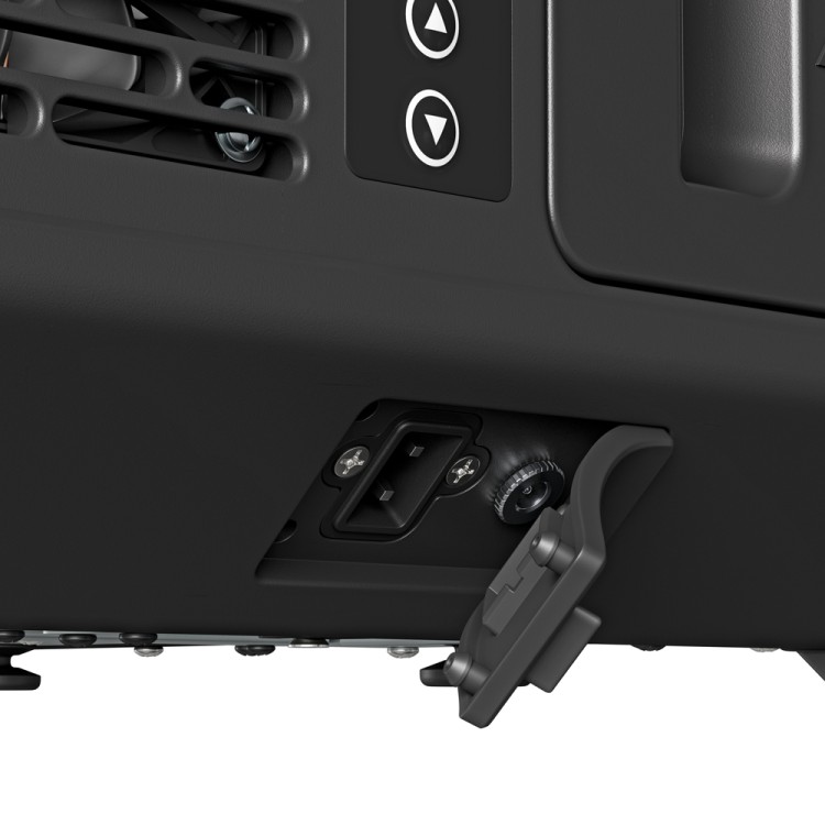 Detal techniczny lodówki motocyklowej Yolco MCX17 Black